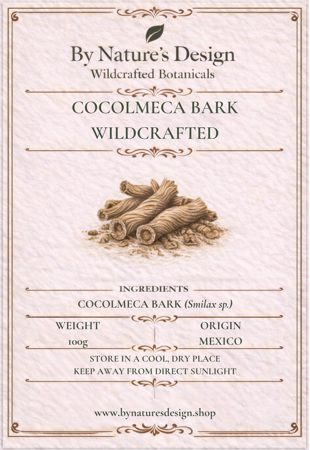 Wildcrafted Cocolmeca Bark